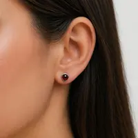 Granaat oorknopjes Lusa