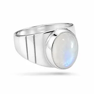 Zilveren Maansteen ring Yndah