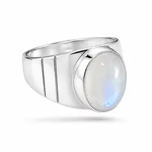 Zilveren Maansteen ring Yndah
