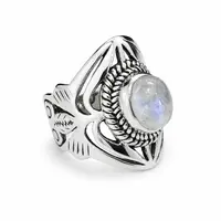 Zilveren ring Moonstone Angelica Zilveren ring Moonstone Angelica
