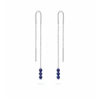 Doortrek oorbellen Fé Lapis Lazuli