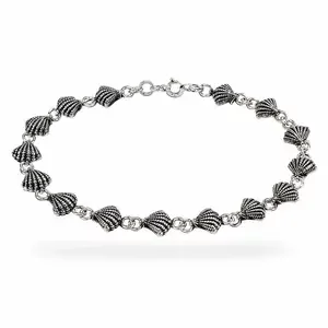 Zilveren enkelbandje Silver Shell