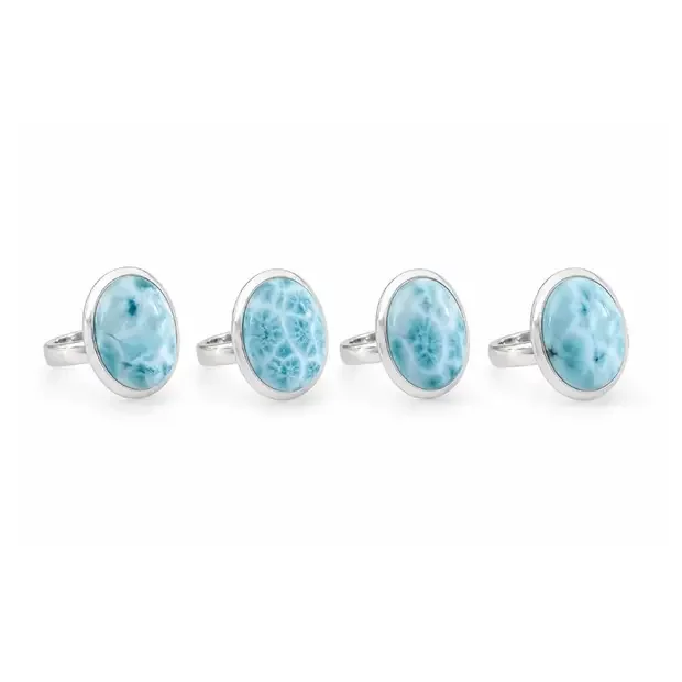 Larimar ring Brisa