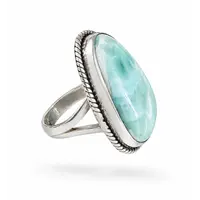 Larimar ring Belicia