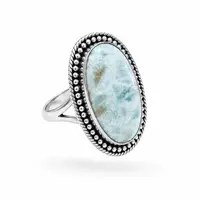 Larimar ring Diega