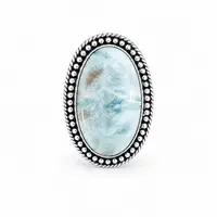 Larimar ring Diega