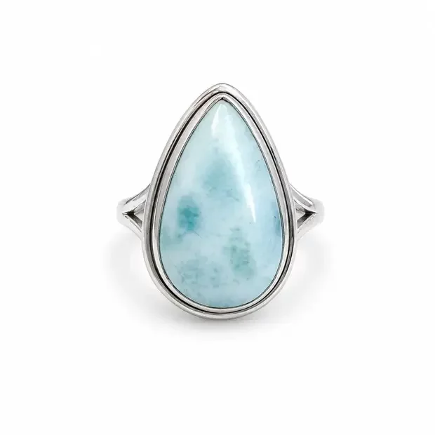 Larimar ring Chela