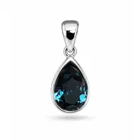 Ketting hanger Diamonds life Dark Blue