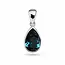 Ketting hanger Diamonds life Dark Blue