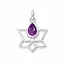 Amethist hanger Lotus Amethist hanger Lotus