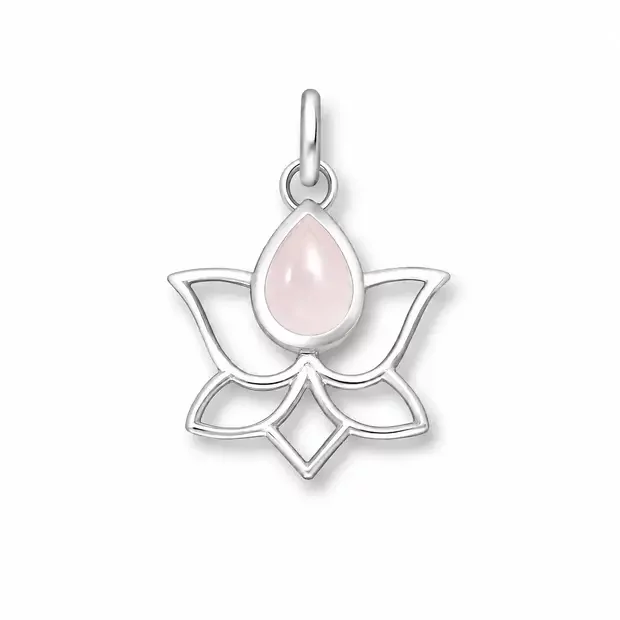 Rozenkwarts hanger Lotus Rozenkwarts hanger Lotus