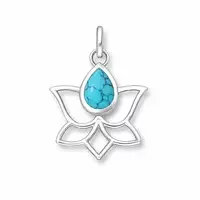 Turquoise hanger Lotus