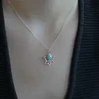 Turquoise hanger Lotus Turquoise hanger Lotus