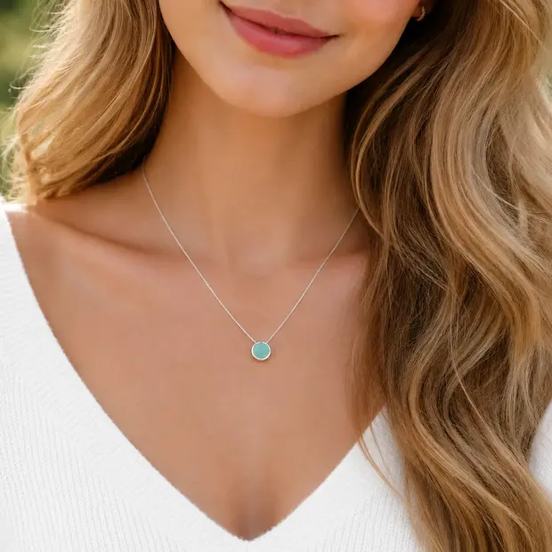 Chalcedoon ketting Belisa Chalcedoon ketting Belisa