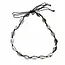 Choker schelpjes zilver