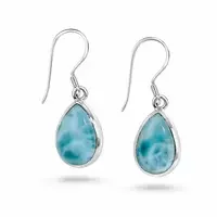 Larimar oorbellen Nirbu