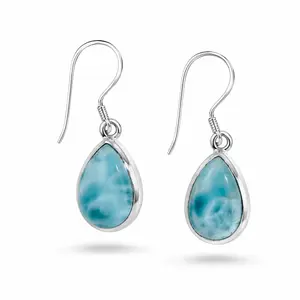 Larimar oorbellen Nirbu