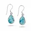 Larimar oorbellen Nirbu