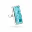 Larimar ring Lungo