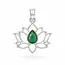 Lotus flower hanger Smaragd