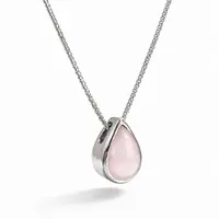 Rozenkwarts ketting Linda