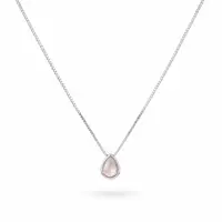 Rozenkwarts ketting Linda