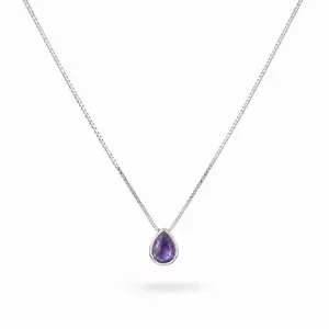 Amethist ketting Linda