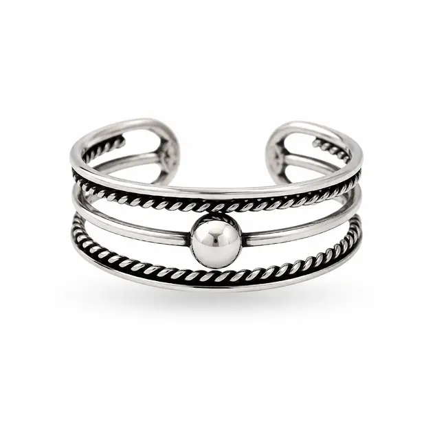 Teenring Bali Ball Teenring Bali Ball