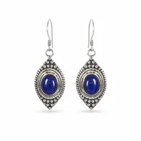 Lapis Lazuli  oorbellen Pisa