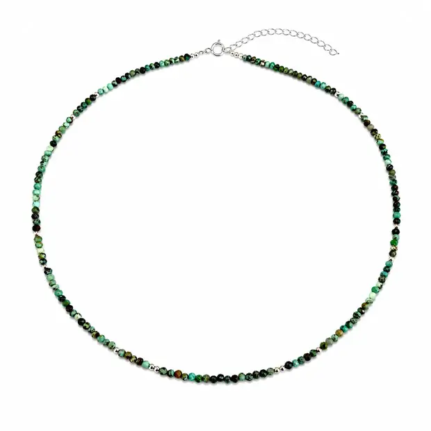 Afrikaanse turquoise ketting Coco Afrikaanse turquoise ketting Coco