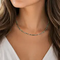 Afrikaanse turquoise ketting Coco small Afrikaanse turquoise ketting Coco small