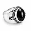 Zilveren ring Black Onyx Yai