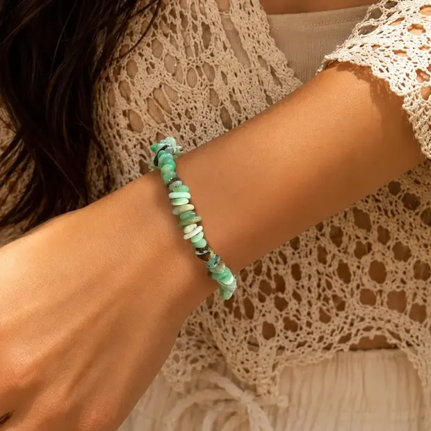 Chrysopraas armband Laguna Chrysopraas armband Laguna