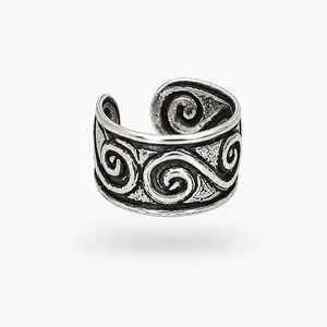 Zilveren earcuff Nicci
