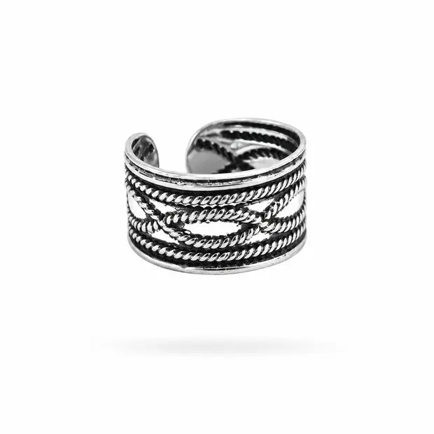 Zilveren earcuff Noëlle Zilveren earcuff Noëlle