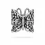 Zilveren ring Butterfly Zilveren ring Butterfly