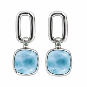 Larimar oorbellen Sanchia