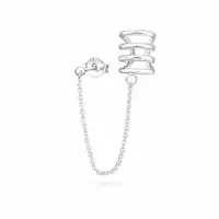 Chain ear cuff Quattro