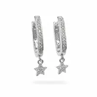 Zilveren oorbellen Shining Star Zilveren oorbellen Shining Star
