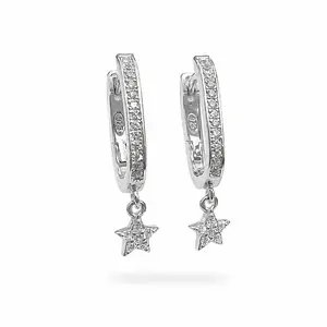 Zilveren oorbellen Shining Star Zilveren oorbellen Shining Star