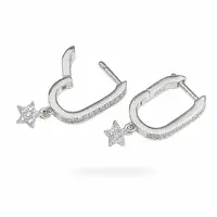 Zilveren oorbellen Shining Star Zilveren oorbellen Shining Star
