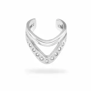 Zilveren earcuff Maud
