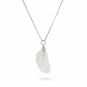 Ruwe Maansteen ketting Free