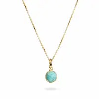Gold plated ketting Janice