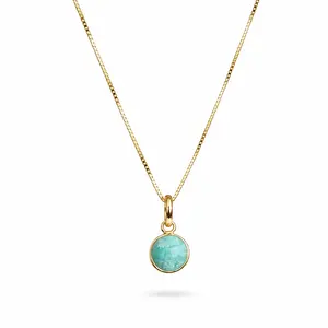 Gold plated ketting Janice