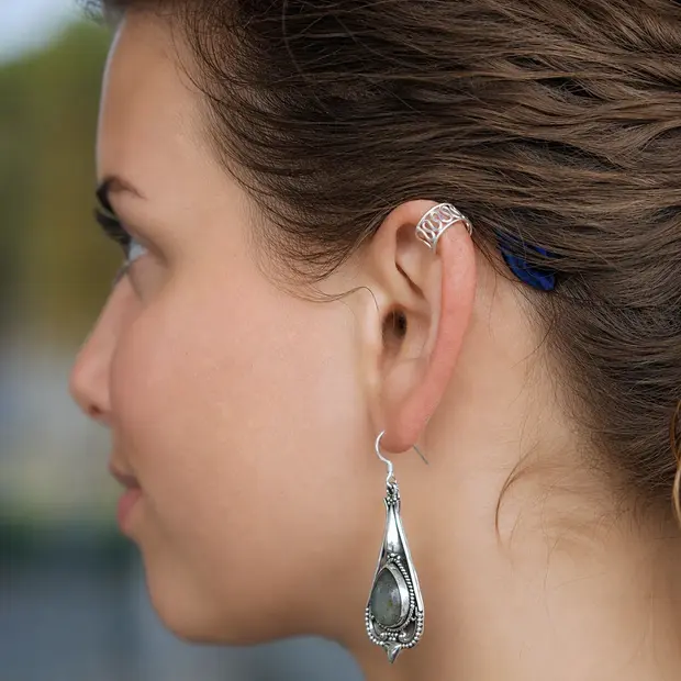 Zilveren Earcuff Lotte Zilveren Earcuff Lotte