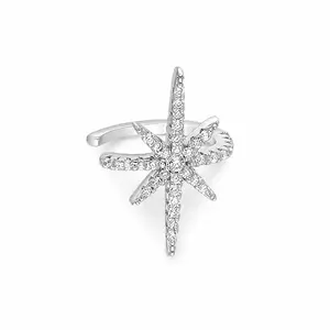 Zilveren earcuff Charly