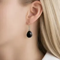 Black Onyx oorbellen Saniya Black Onyx oorbellen Saniya
