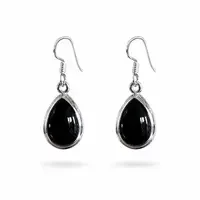 Black Onyx oorbellen Saniya