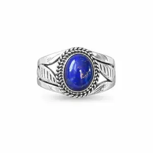 Zilveren ring Lapis Lazuli Mayita